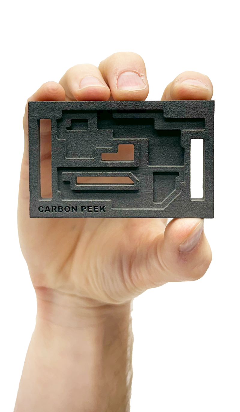 Composite hand part printed on CBAM 25