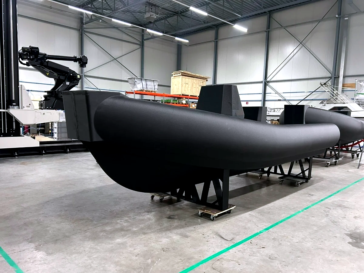 Voltage Vessels 3D prints 6-metre RHIB hull for rapid defence deployment