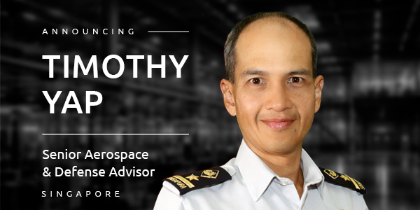 ROBOZE appoints retired military officer as Senior Aerospace & Defence Advisor for Singapore