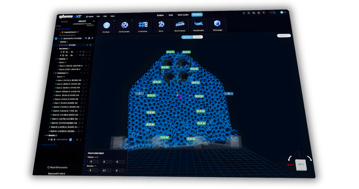 Spherene Launches Browser-Based Platform for 3D Printed Internal Structure Design
