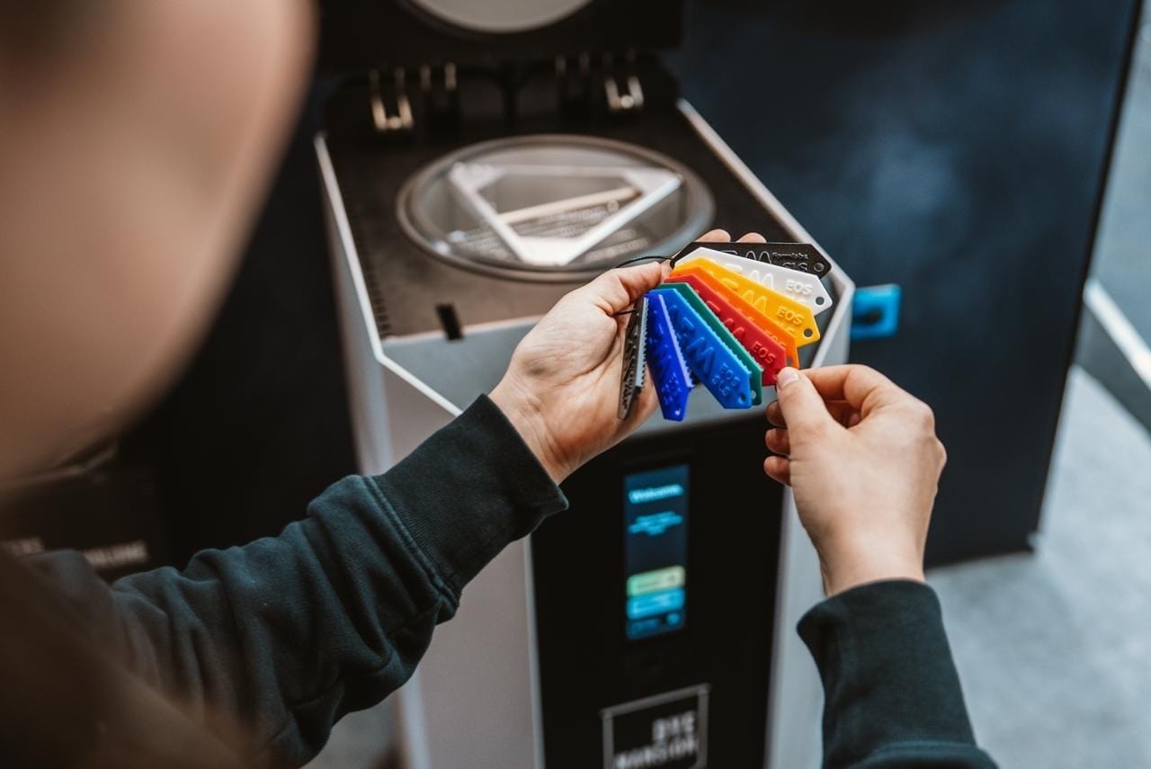 Sinterit integrates DyeMansion post-processing with BIANCO2 SLS printer