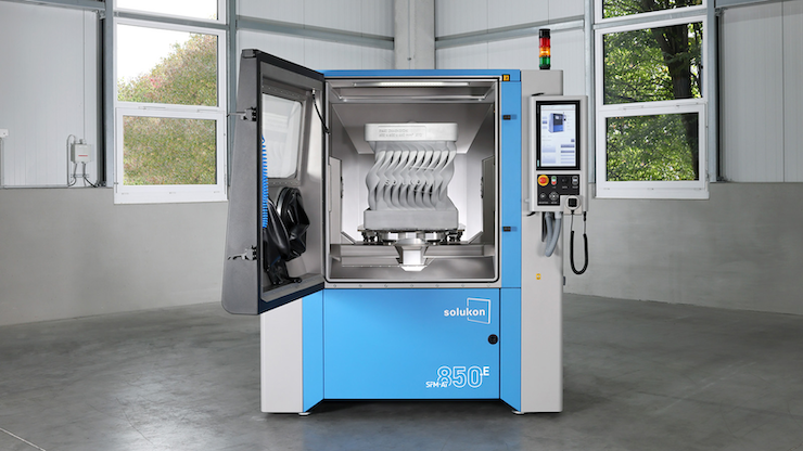 Solukon launches new SFM AT850 depowdering system