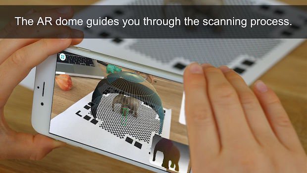 Qlone scanning app