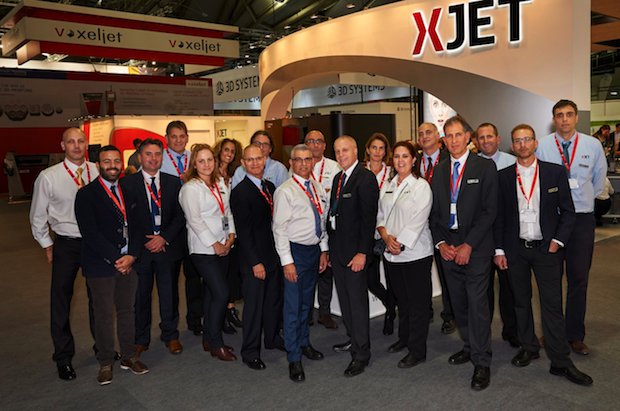 XJet team at formnext 17