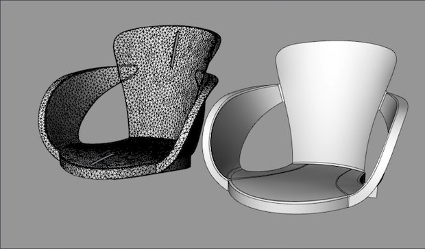 Mesh2Surface software