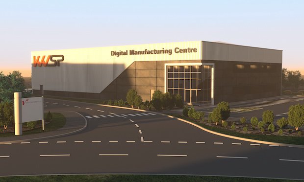 KWSP Digital Manufacturing Centre Render Silverstone