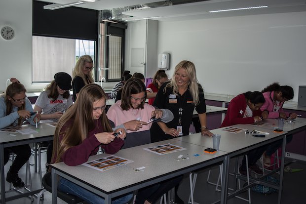 Renishaw Education girls in tech event