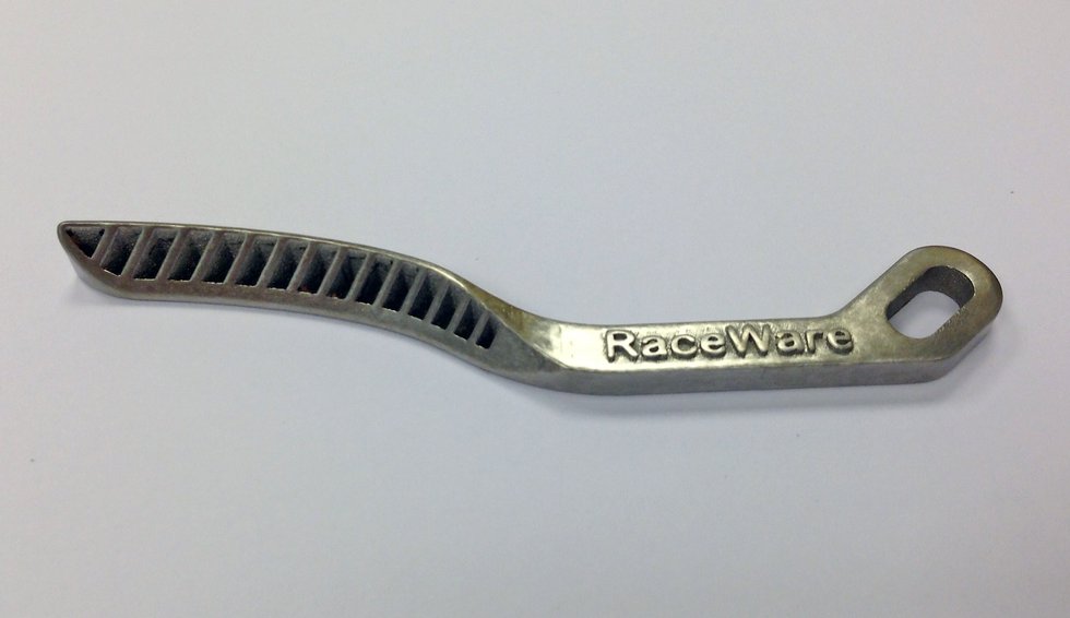 3D printed titanium chain catcher