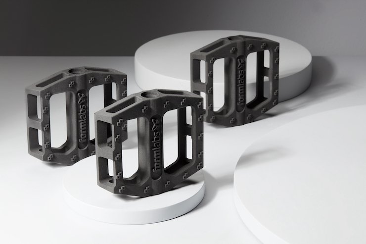 Parts 3D printed with the Formlabs Fuse 1