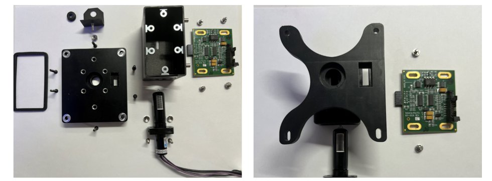 Original part (left) and 3D printed version (right)