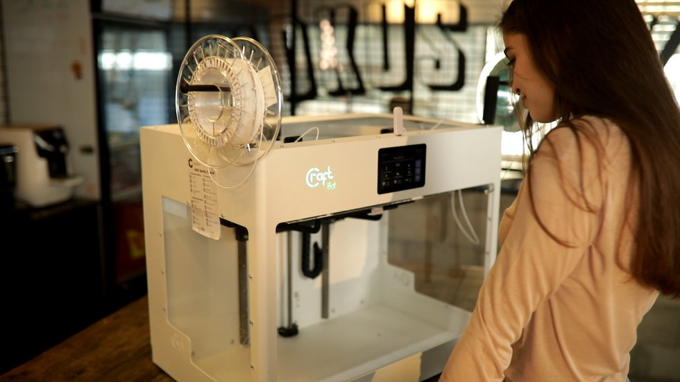 Craftbot Flow Idex 3D printer