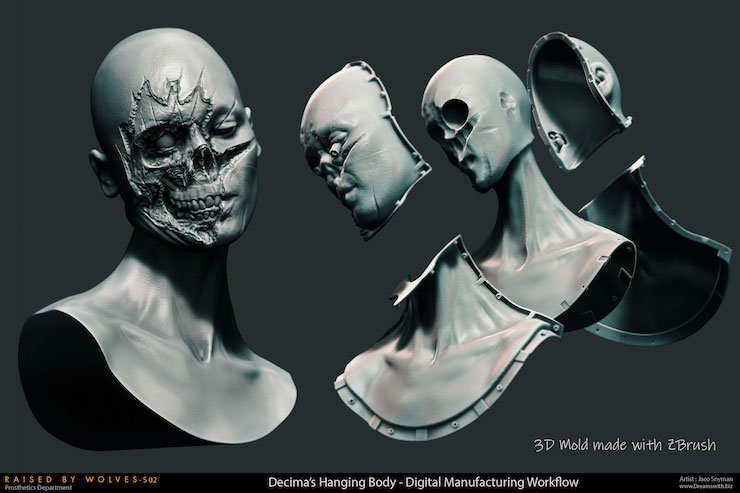 Decima hanging - Raised by Wolves