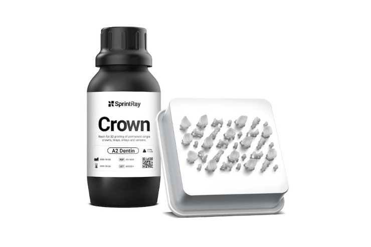 SprintRay crown build plate