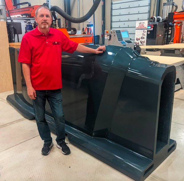 Aerospace layup tool made made with Cut Layer Additive