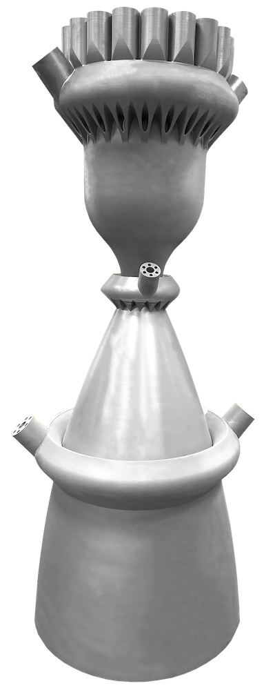 Part measuring 1.5m printed with Nikon SLM Solutions technology