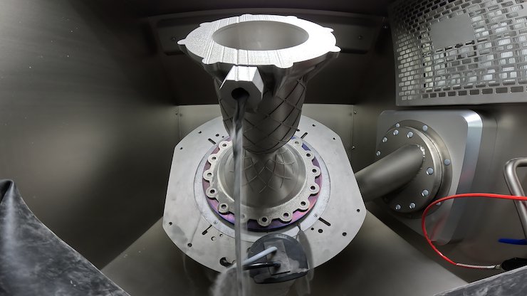 Depowdering Thrust Chamber Exploration Company.png