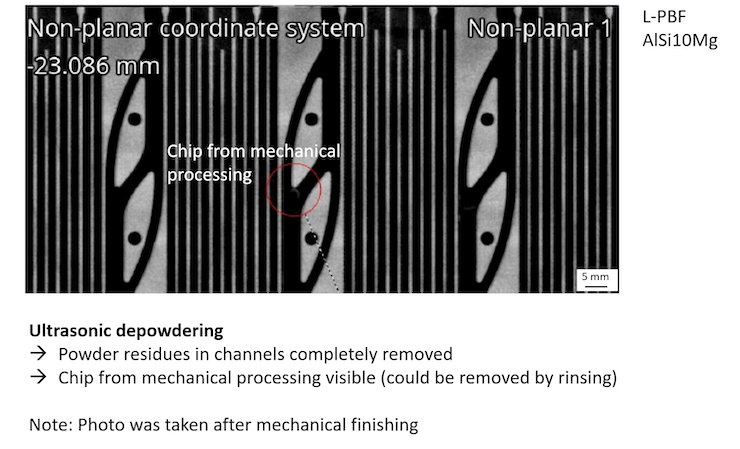 Depowdering with ultrasonic excitation.png