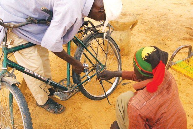 Power-generating bike