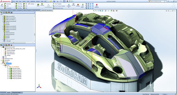 High Speed Surface Machning part