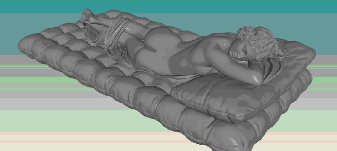 Sleeping Hermaphrodite