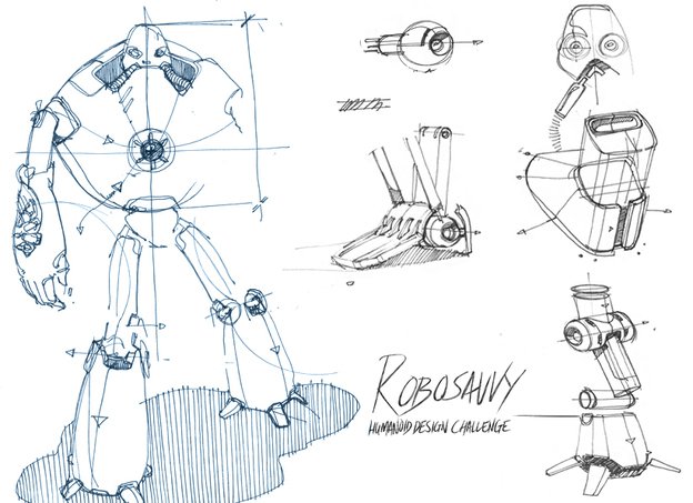RoboSavvy GrabCAD challenge