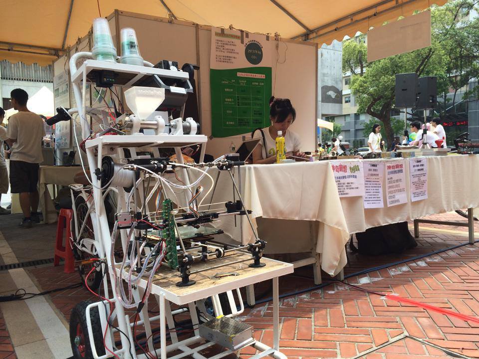 Fabraft collected the as many cups as possible and recycled them