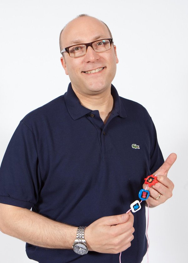 Founder Jason Palmer with some Qbees