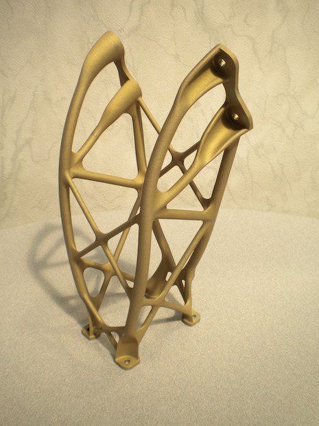 ALM (3D printed) structural bracket for Airbus DS's Eurostar spacecraft_Copyright Airbus Defence and Space Ltd 2015.jpg