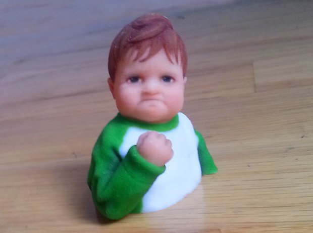 3D printed fist pump baby meme on shapeways.jpg 3D printed fist pump baby meme on shapeways.jpg