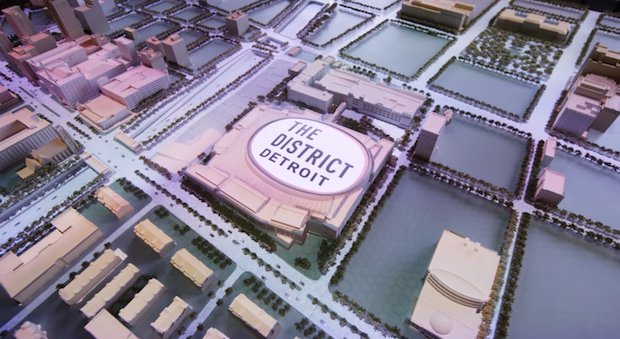 Detroit stadium regeneration