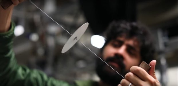 Stanford Uni centrifuge paper and string