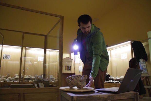 Threeding Artec 3D palaeontology