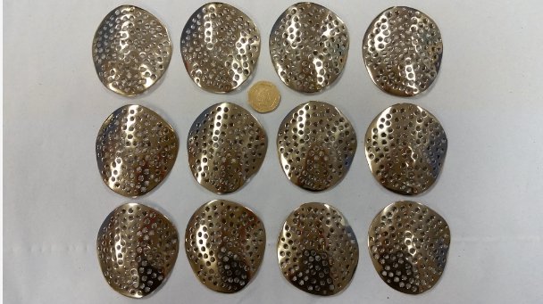 Cranial plates come in all different shapes and sizes.
