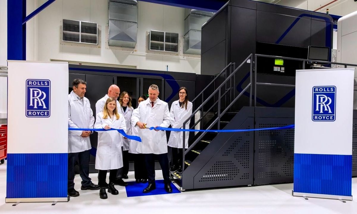 Rolls-Royce unveils new Additive Manufacturing Development Cell at Defence Assembly & Operations facility