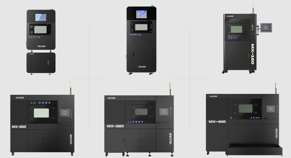 Vulcan launches portfolio of eight metal laser powder bed fusion machines