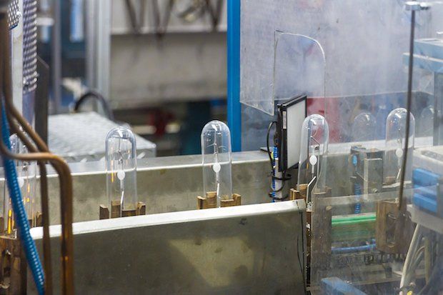 Close-up production line