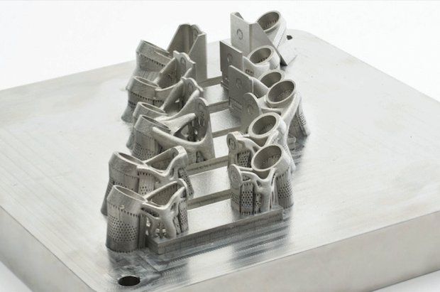 Final parts built on SLM 280 Twin Laser