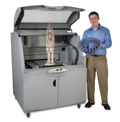 ZPrinter 850 and large parts