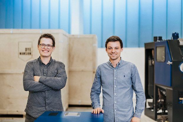 DyeMansion founders      Left, Felix Ewald (CEO & Co-founder) & right, Philipp Kramer (CTO & Co-founder). - DyeMansion