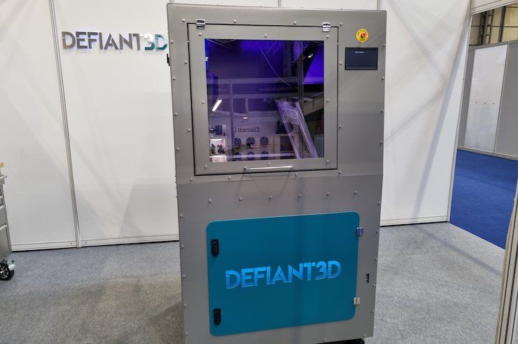 Defiant3D's Defiant200 metal 3D printing system showcased at TCT 3Sixty 2023. - TCT Magazine