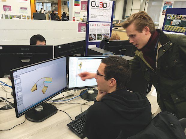 The society in its main base of operations, the Dyson Centre for Engineering Design