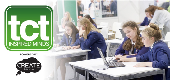 TCT Inspired Minds powered by CREATE Education to inspire future engineers at TCT Show