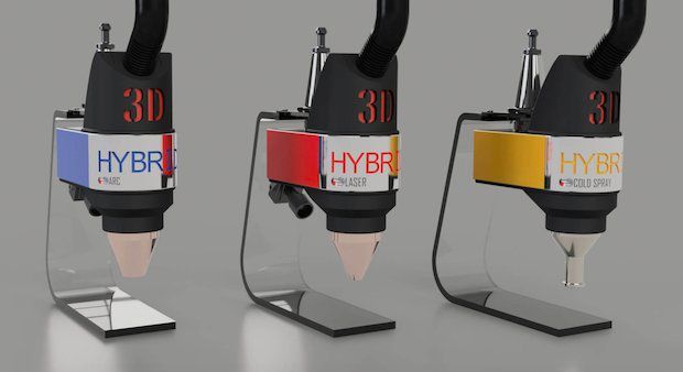 3D-Hybrid to bring three metal 3D printing technologies to CNC machines.