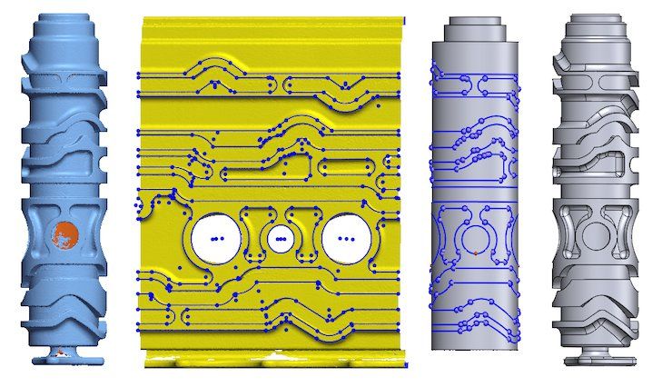3D Systems adds new features to improve complex part workflows in Geomagic Design X.