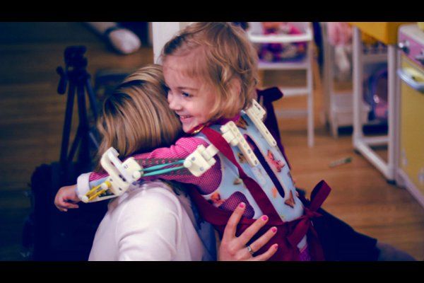 3D Printed Arms      The design of Emma's "magic arms" exoskeleton, which lets her play and hug like other kids, has been nominated for a design award from London's Design Museum. (PRNewsF...