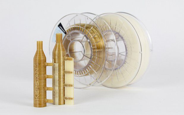 Ability to print PEKK-based materials with supports is said to enable more complex geometries for high-strength, high-temperature parts.