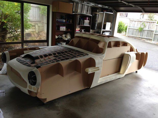 3D Printed Aston Martin DB4      The 3D printed body part plug for an Aston Martin DB4 - Ivan Sentch