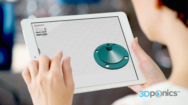 3Dponics launches MakerBot-ready 3D printing app