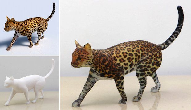 Multi-immersion hydrographic printing for complex shapes.