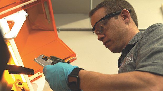 Rapid Application Group CEO Terry Hill operates the Figure 4 Standalone.      Rapid Application Group CEO Terry Hill operates the Figure 4 Standalone.